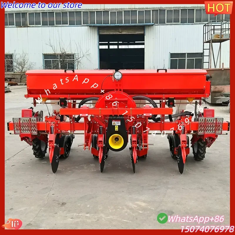 2026 Farm Planting Machine 4 Row Corn Air Suction Planting Machine 4 Row Pneumatic Air Suction Corn Planter Seeding Machine