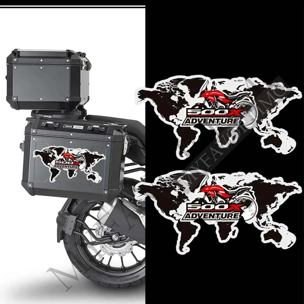 

For Honda CB500X CB 500 X 500X Trunk Luggage Panniers Aluminium Cases Emblem Logo Stickers Protector adesivos cb 500x