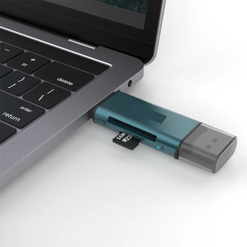 قفص الاتهام محطة التوصيل والتشغيل بطاقة القراءة الفاصل محول لعبة USB Hub USB محول USB 2 في 1 SD/TF قارئ بطاقات تمديد كابل