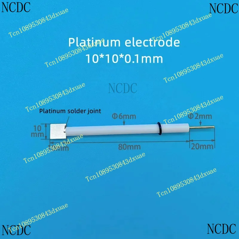 A Set Of Electrochemical Electrode System C001 Sealed , Including Three Electrodes And Electrolytic Cell.