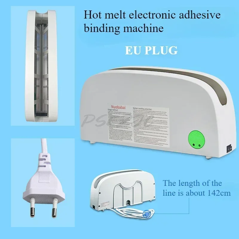 B-M Tape Sealing Hot Melt Electronic Adhesive Installation Machine with A Maximum Width of 33mm for Books and Archives