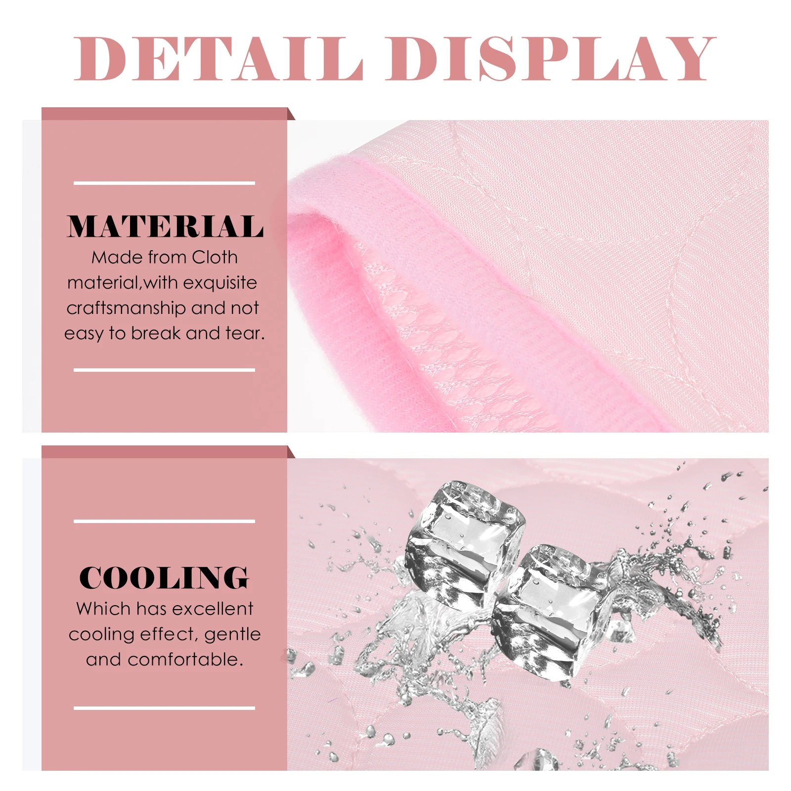 

Premium Pet Mat For Dogs Cats Summer Lightweight Foldable Pad Durable Comfortable Sleeping Cushion Large Size Puppy