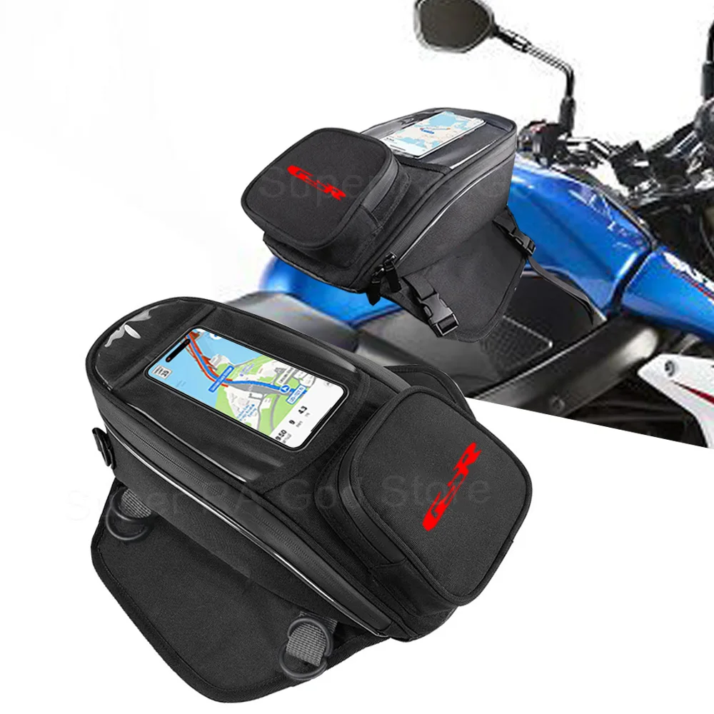 

For GSR 750 600 400 GSR400 GSR600 GSR750 8MM Motorcycle fuel tank navigation pack is waterproof