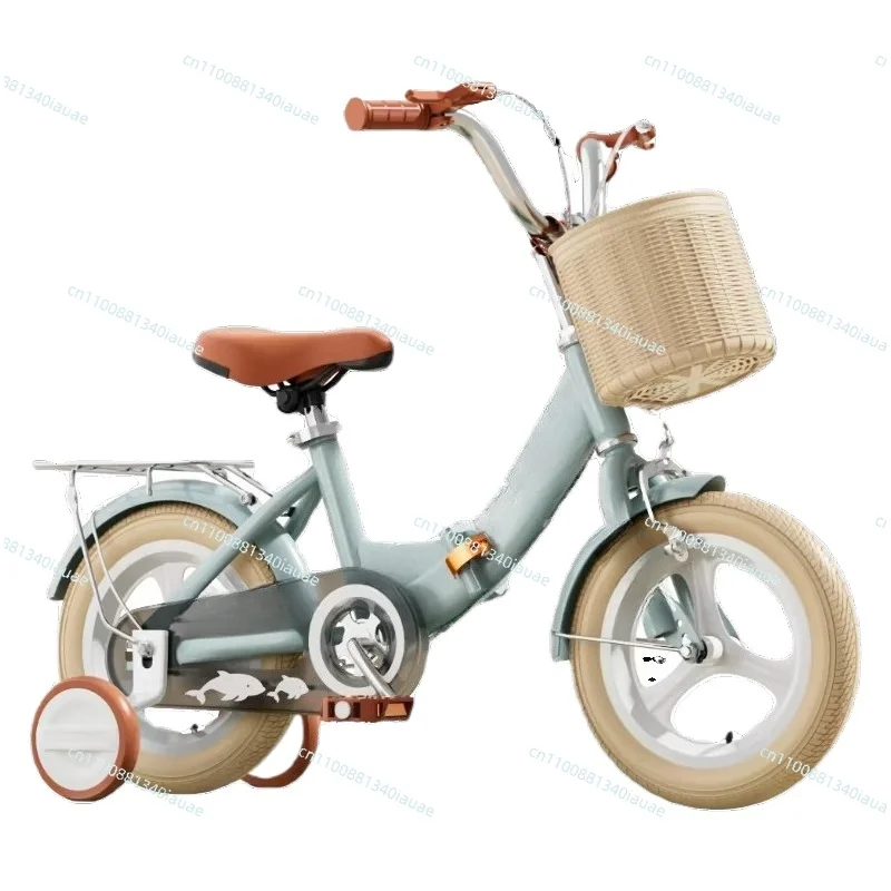 

Children's Bicycle Girl 2-3-6 - 8-10 Years Old Boy and Girl Bike Children Folding Bicycle