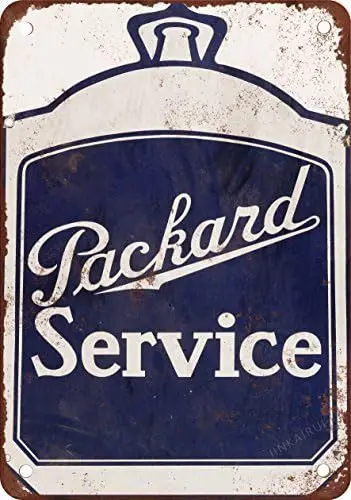 Retro Metal tin Sign Funny Packard Service Reproduction Sign For Home Cave Garage bar Wall Decoration Vintage Metal Sign