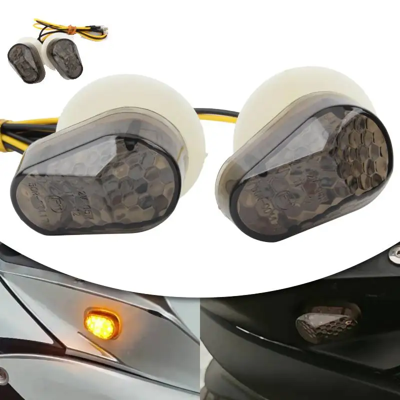 Motorcycle ABS Indicator Lens Directional Light Fit for Kawasaki Suzuki Yamaha  Accessorie YZF R1 R6 R6S FZ1S FAZER1000 XJ6 MT03