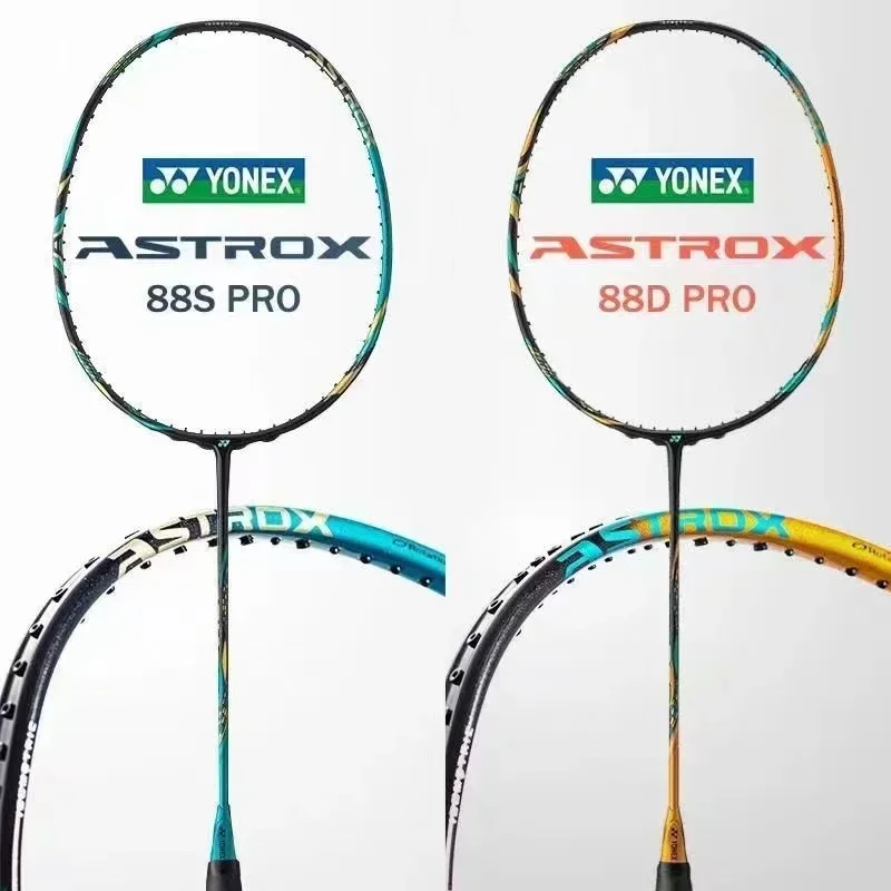 

Ракетка для бадминтона Yonex AX99 Pro White AX88D Pro Gold AX88S Pro Blue NF1000Z, профессиональная ракетка из углеродного волокна для нападения