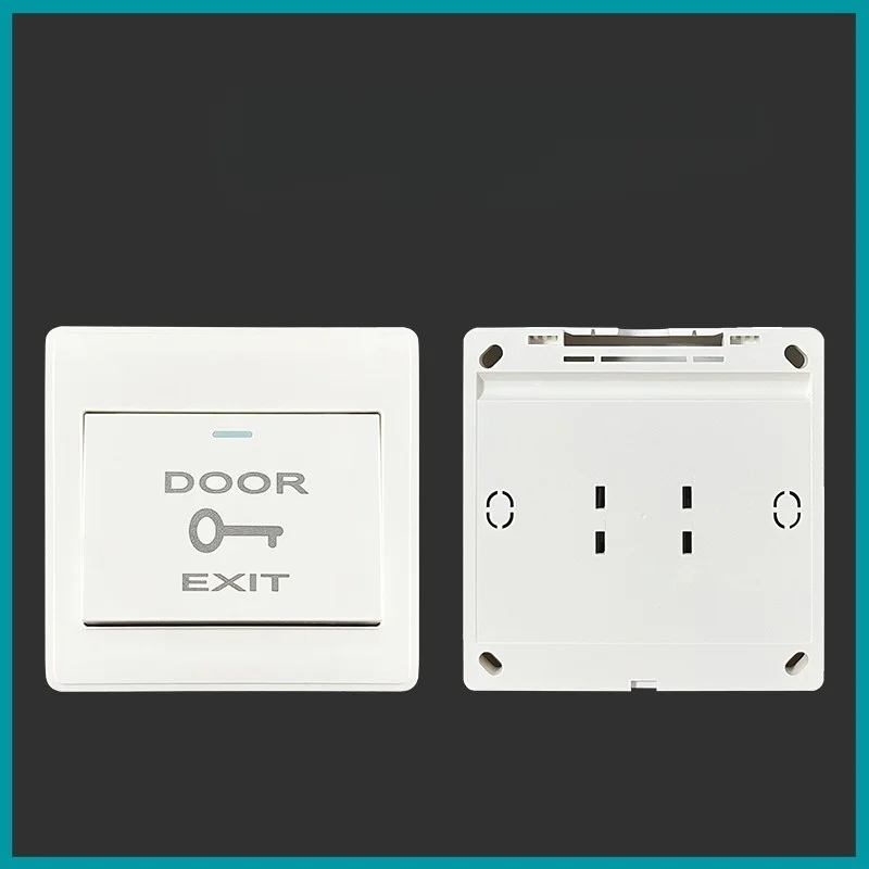Exit Button With Bottom Box For  Door Access Switch Suitable For All Kinds Of Electric Lock