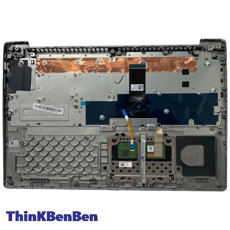 HU المجرية المعدنية الرمادية لوحة المفاتيح العلوي حافظة Palmrest شل غطاء لينوفو Ideapad 330S 15 15IKB GTX1050 5CB0R57689
