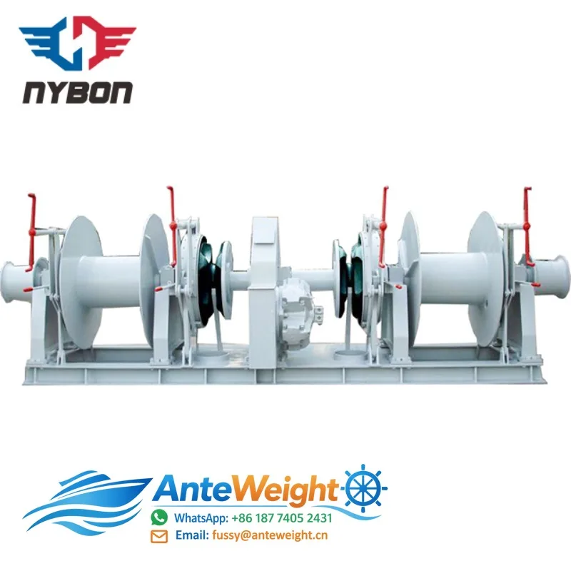 Hydraulic Single Drum Anchor Mooring Windlass Winch for Sale