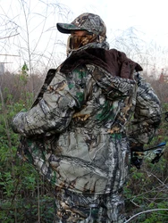 Winter Thermal Wind Waterproof  Tactical Hiking Windbreaker Soft Breathable Wear Resistant Bionic Camo Hunting Fishing Clothes