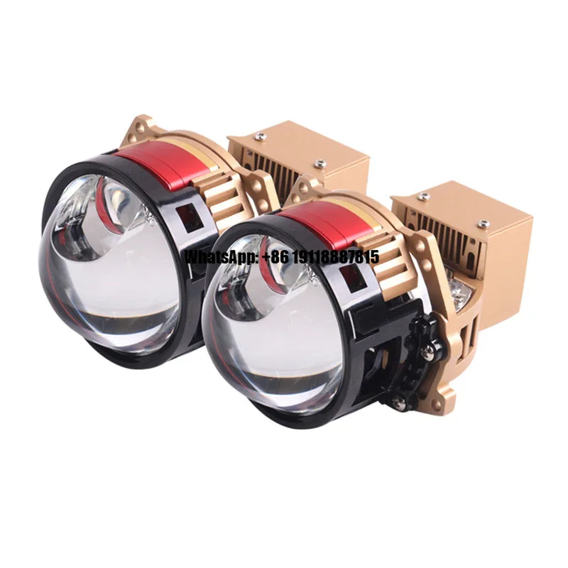 

Hot Selling L80 Bi LED Projector Lens Headlamp 3.0 Inch Model Car LED Headlight 12V Volta 6500K New Model Bi LED Laser