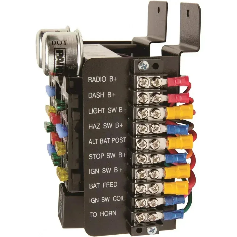 

RPD4-J1JPainless Performance 30001 Universal Pre-Wired 14-Circuit Fuse Block