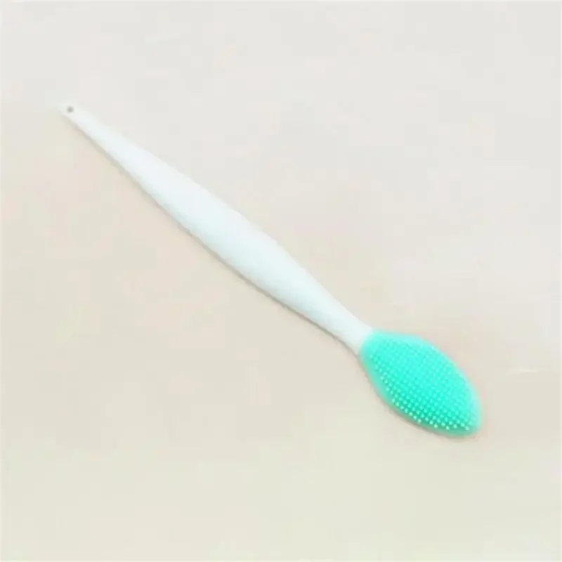 Neues modisches Design Nase doppelseitiges Werkzeug Silikon Lip Scrub Peeling Pinsel