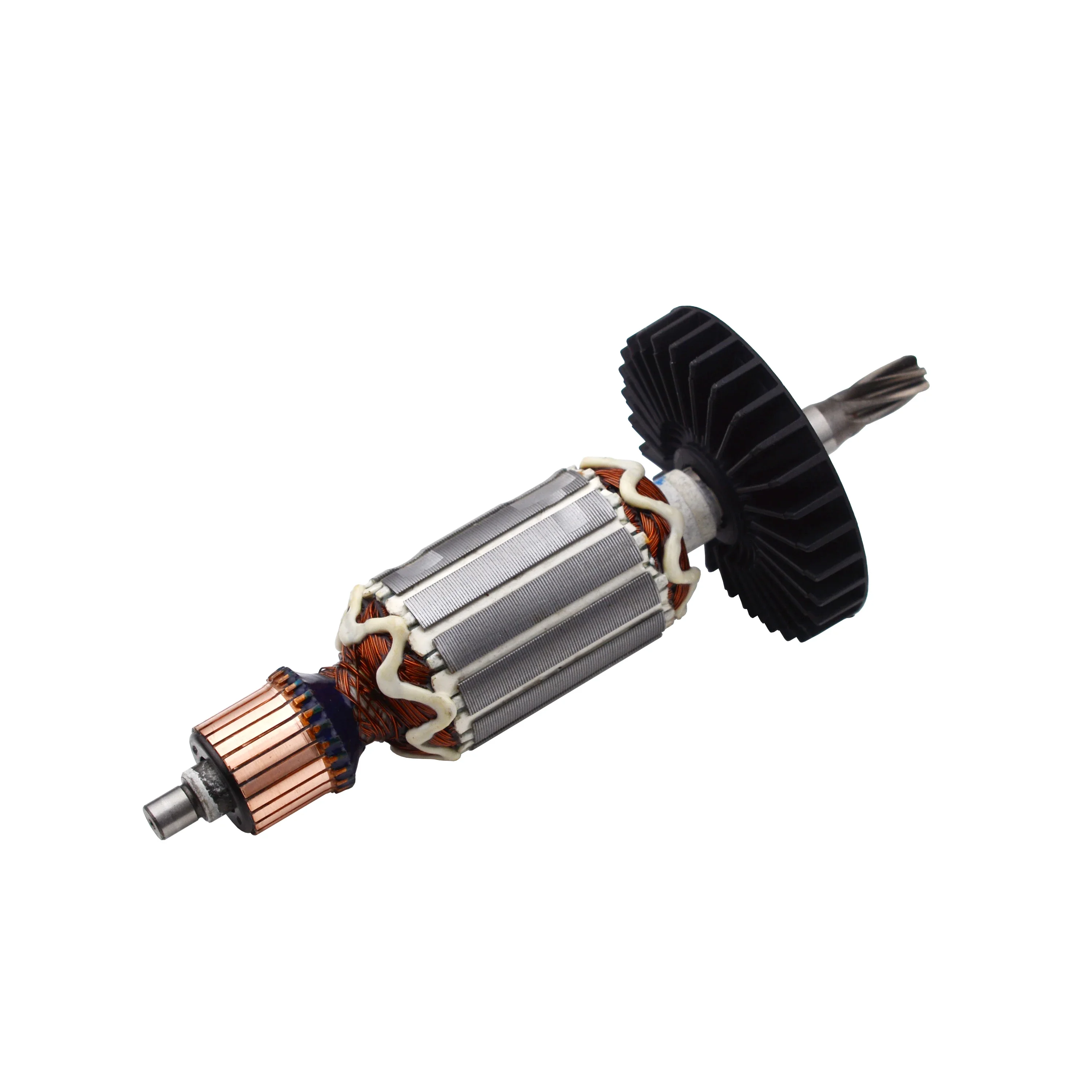 Rotor de Armadura 220V/240V com 6 Dentes para Reposição em Martelos Rotativos Makita 2460 2470 HR2460 HR2470 HR2460F HR2470F - Peça de Reposição