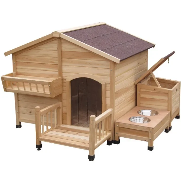 Pet Houses&Furniture,New Solid Wood Family Animal Nest In Indoor/outdoor