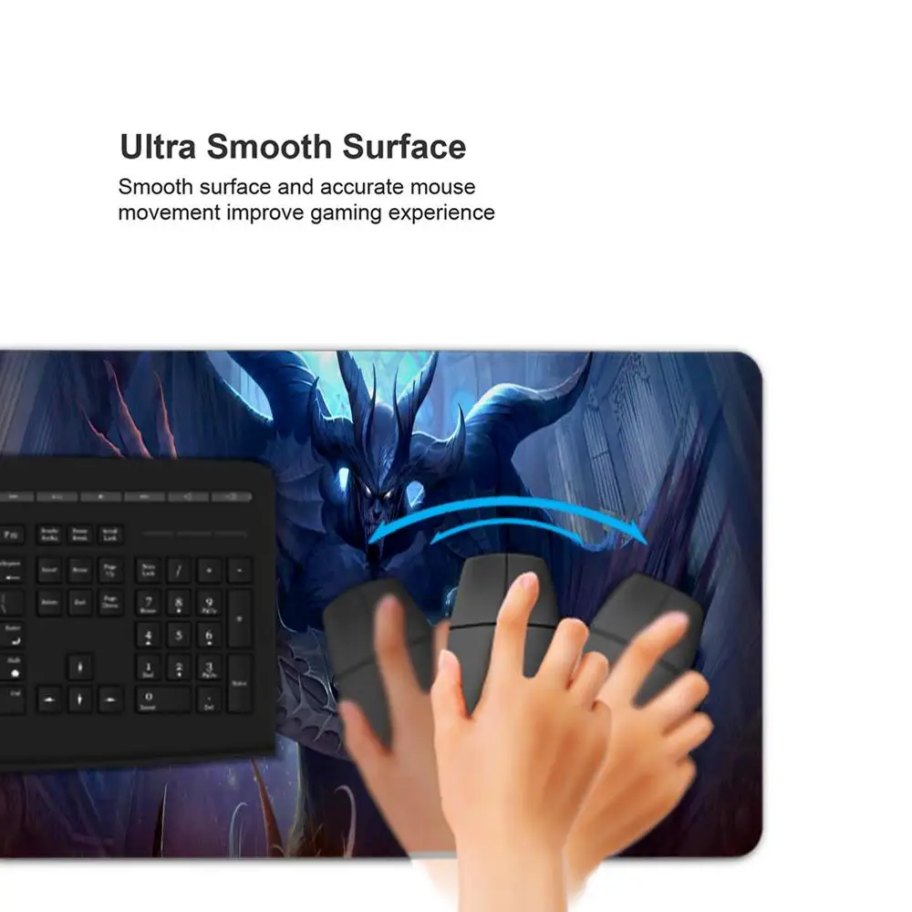 Large Desk Mat Lineage 2 Mouse Pad Pc Gamer Rug Gaming Accessories Tapis De Souris Deskmat Laptop Carpet Mats Anime Mousepad Xxl