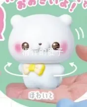 Oryginalna kapsułka Yell Gashapon Zabawka Anime Śliczne stojące zwierzę Obudowa Niedźwiedź Wydra Figurka Miniaturowy model montażu Prezent