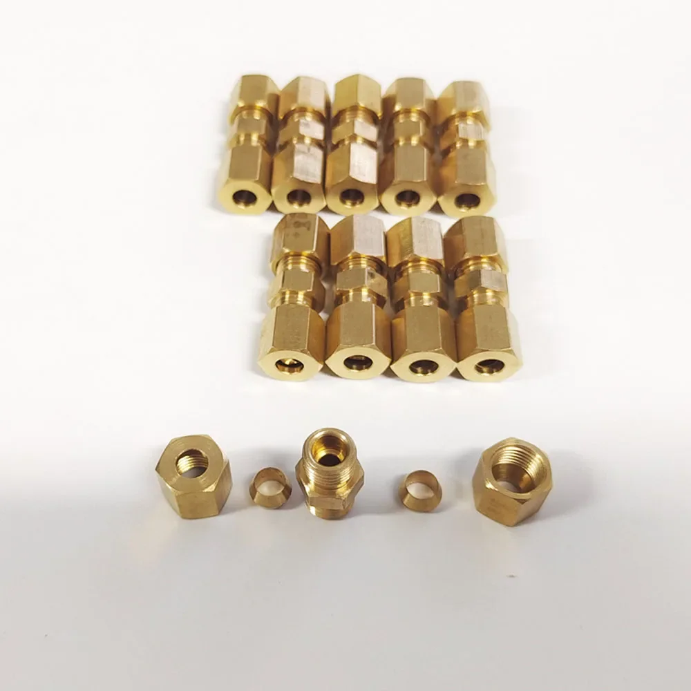 Compression Copper Tube Union 3/16\