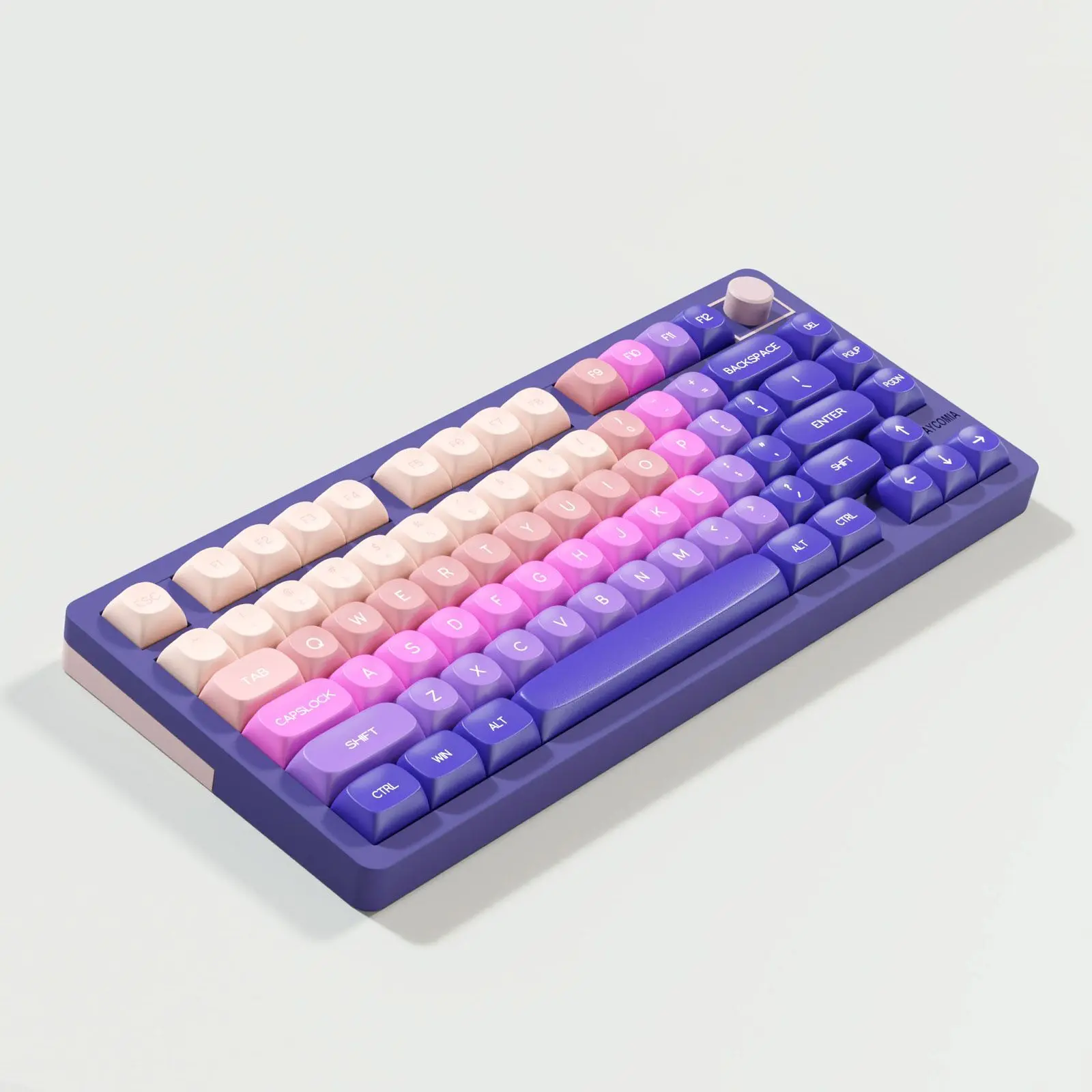 Sunglow Keycaps MOA High PBT Sublimation Keycaps Arabic Korean German French Spanish Brazilian Russian Small Language Keycaps