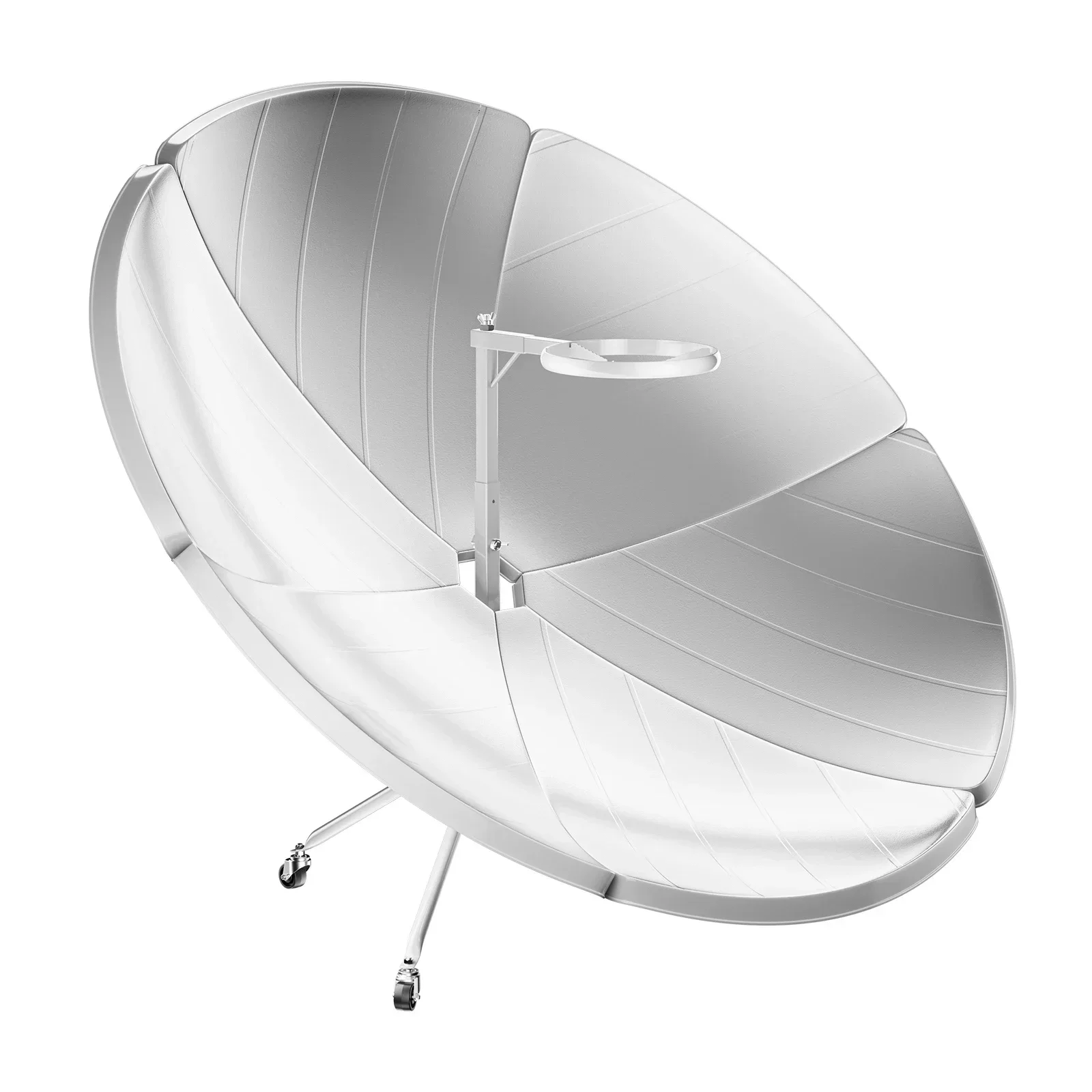 

1800W Portable Solar Cooker, Parabolic Solar Oven, Outdoor Camping BBQ Food Concentrated Heating Tool, 1.5 Meters in Diameter