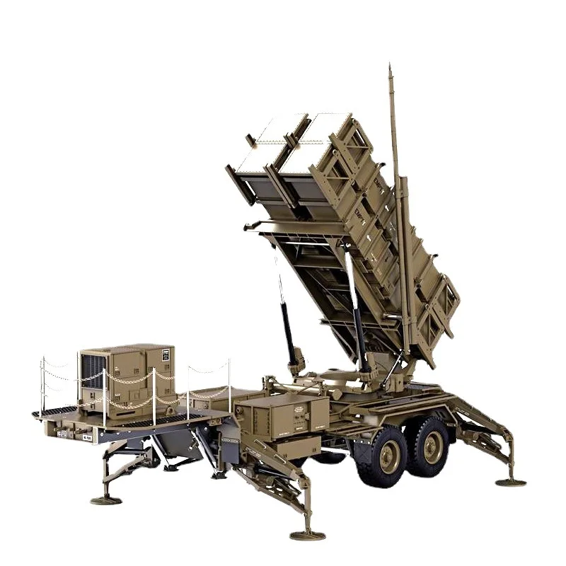 Patriot missile car radar car high simulation 1/12 military card tractor upgrade accessories off-road military model