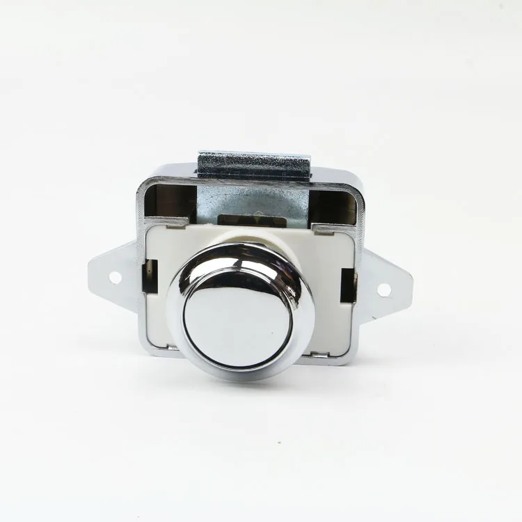 

Caravan Door Lock RV Cabinet Push Lock Push Button caravan Catch Cupboard Door Knob Latch Lock for Rv Camper Motor Home