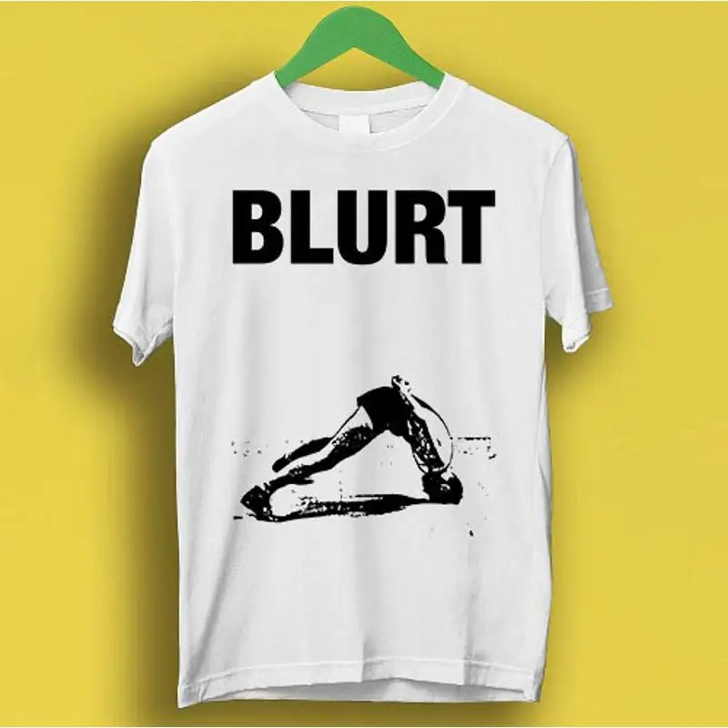 

Винтажная крутая футболка Blurt 80S Jazz Rock в стиле ретро