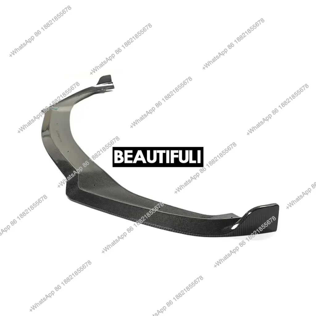 

Губа переднего бампера из углеродного волокна для Q60 2016-2021 — стильный аксессуар для автомобиля с аэродинамическим дизайном