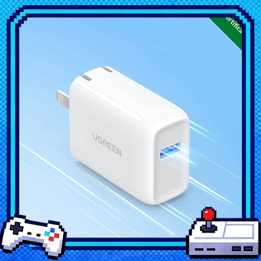 ugreen-30w急速充電器は、apple-macbook-airノートパソコンやスマートフォンに適した急速充電プラグ充電器c-cケーブルです。