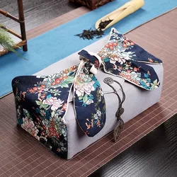 Portable Travel Camp Teaware Storage Bag For Teapot Tea Tray Cup Cotton Linen Tea Cozies Tea Ceremony Accessories As Gifts