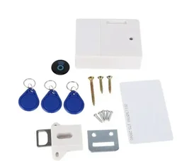 2 pcs/ lot  RFID Hidden Safety Digital Cabinet Lock/Electronic Drawer Locks Invisible Sensor Lock For Wardrobe Furniture