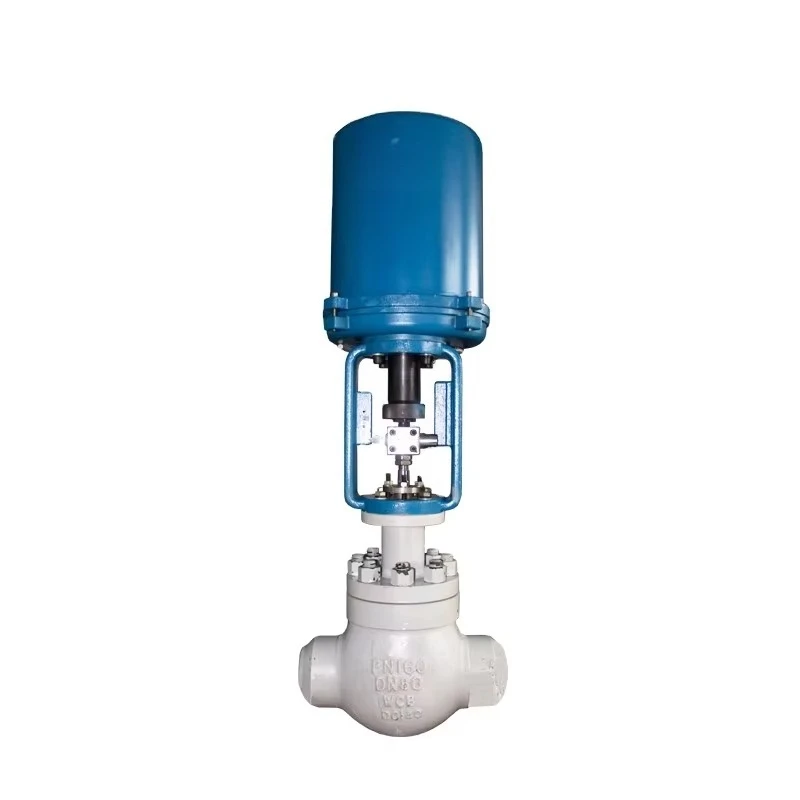 

PN16 flange connection type stainless steel electric control valve