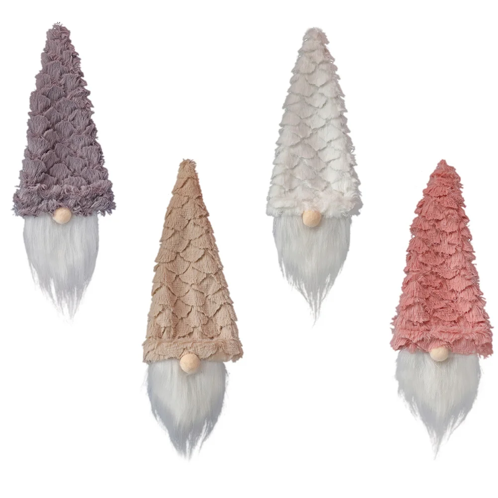 4 قطعة زجاجة جنوم عيد الميلاد يغطي النبيذ الديكورات احتفالية الأسرة الاحتفال عيد الميلاد زجاجة يغطي جنوم الديكورات لوازم الحفلات