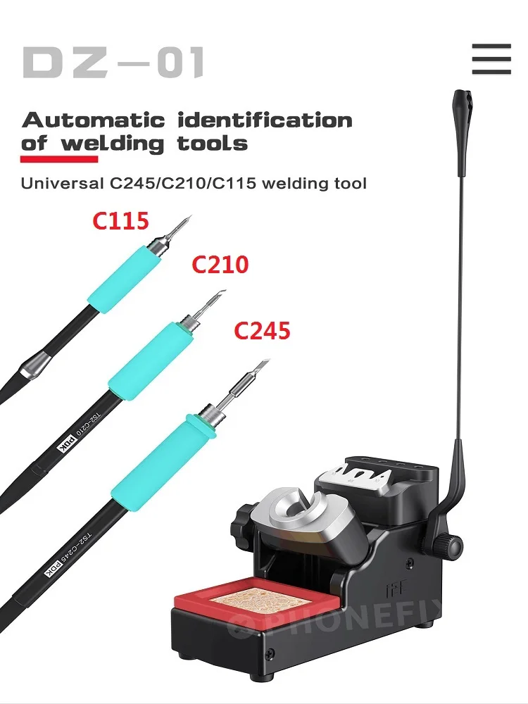 Supporto universale per saldatore supporto per Base di sospensione supporto per penna per saldatura con manico C245 C210 C115 per stazione di