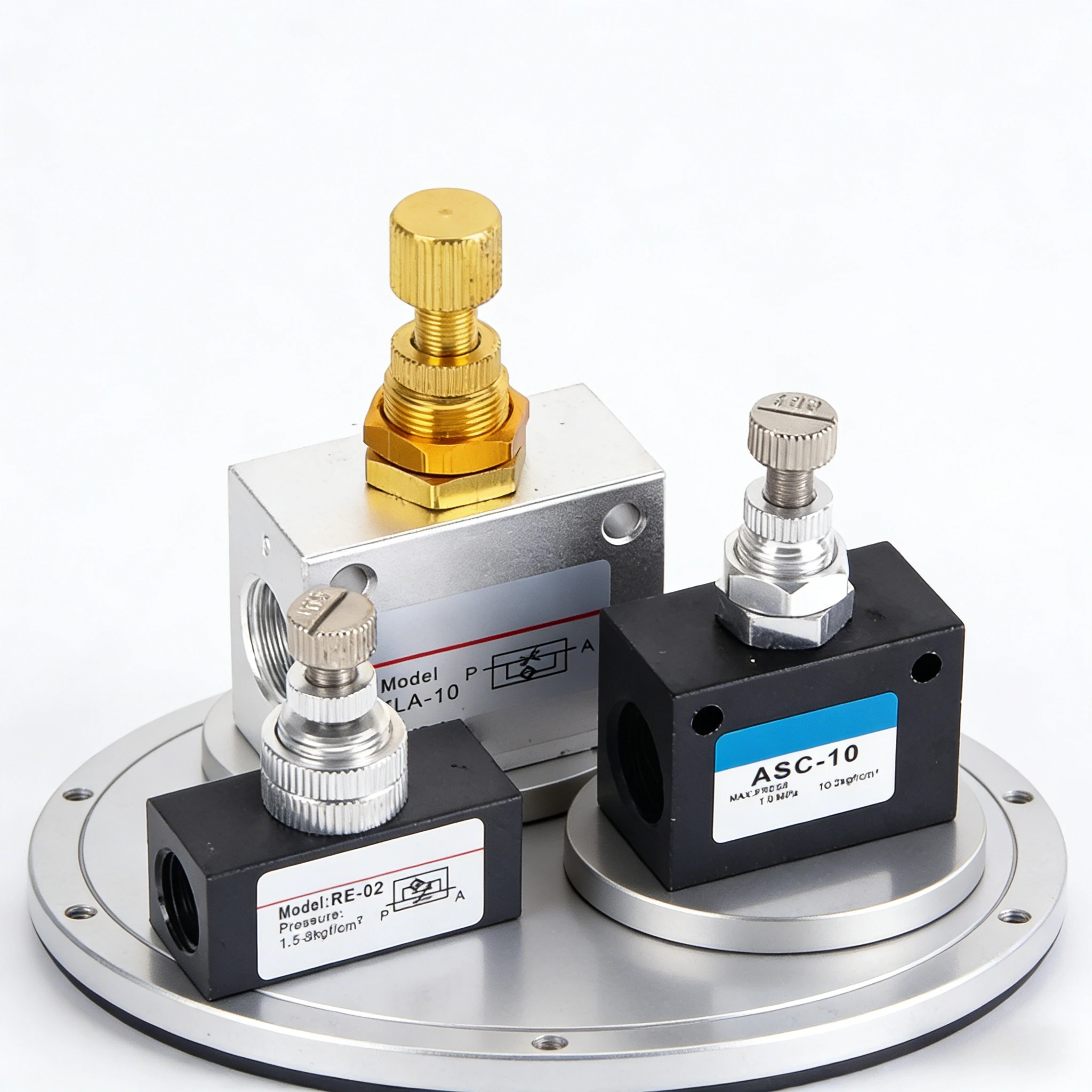 One-way Throttle Valve ASC-06-08-10-15 Flow Adjustment KLA-06-08-10 RE01-02-03-04