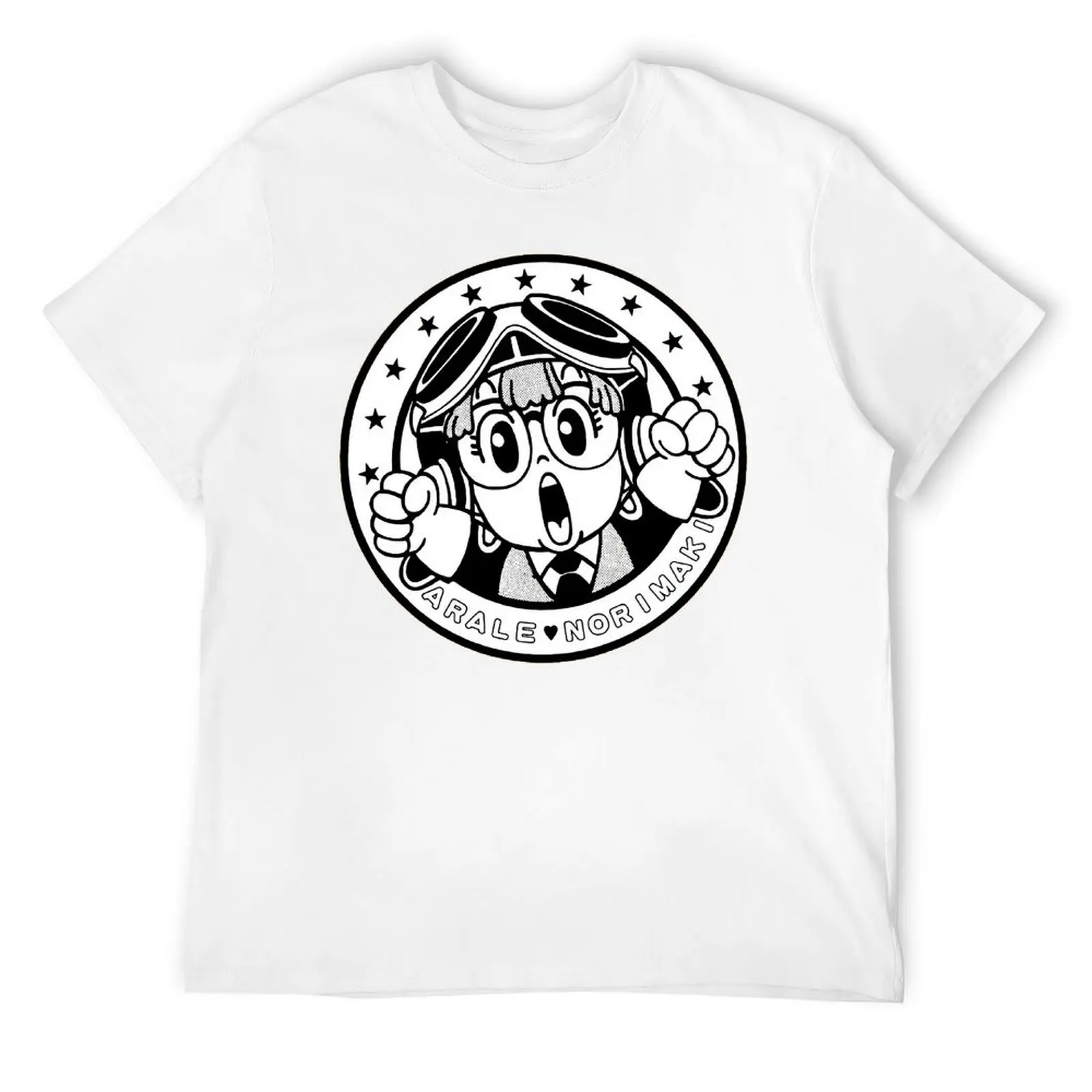 Arale Norimaki for Sale T-shirt Crewneck Campaign  Funny Sarcastic T-shirts Graphic Aactivity Competition Eur Size