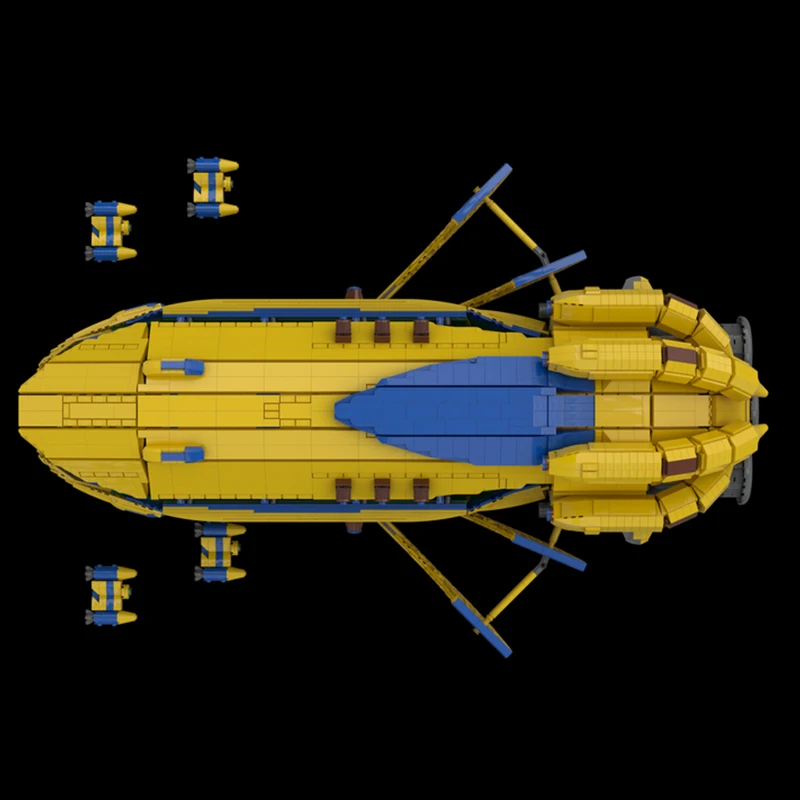 starship moc warship space movie boats gunship galaxy explorer Fleet commanders pc game spaceship assault carrier brickset