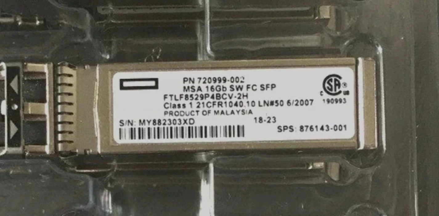 Original Fiber Optic Module 720999-002 MSA2040 C8R24B 16GB