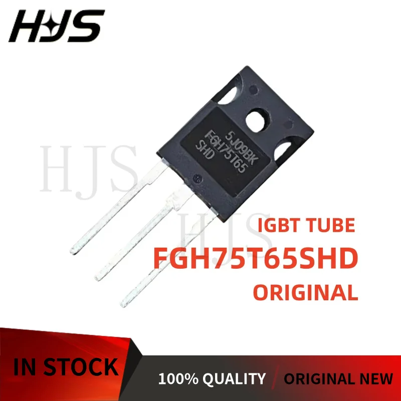 5-10-20PCS Original New FGH75T65SHD FGH75T65 SHD 650V TO-247 IGBT Transistor for welding machine