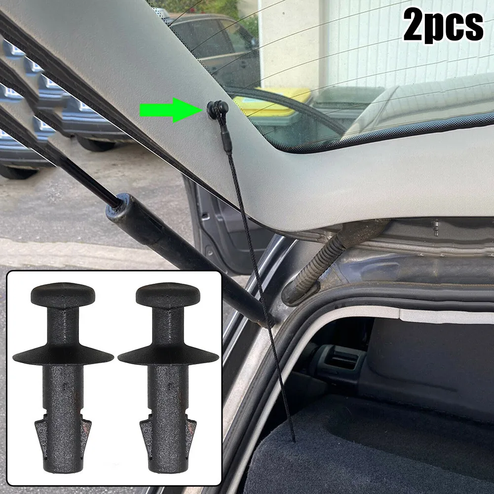 2Pcs Parcel Shelf String Luggage Load Cover Pivot Clip 95129884 For OPEL MOKKA / MOKKA X 2013-2019 MK1 For MOKKA