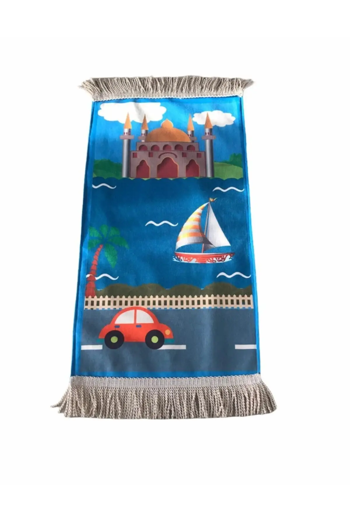 DOLBOVI small size digital printing child prayer Rug Rug with double layer high quality Meditation Rug