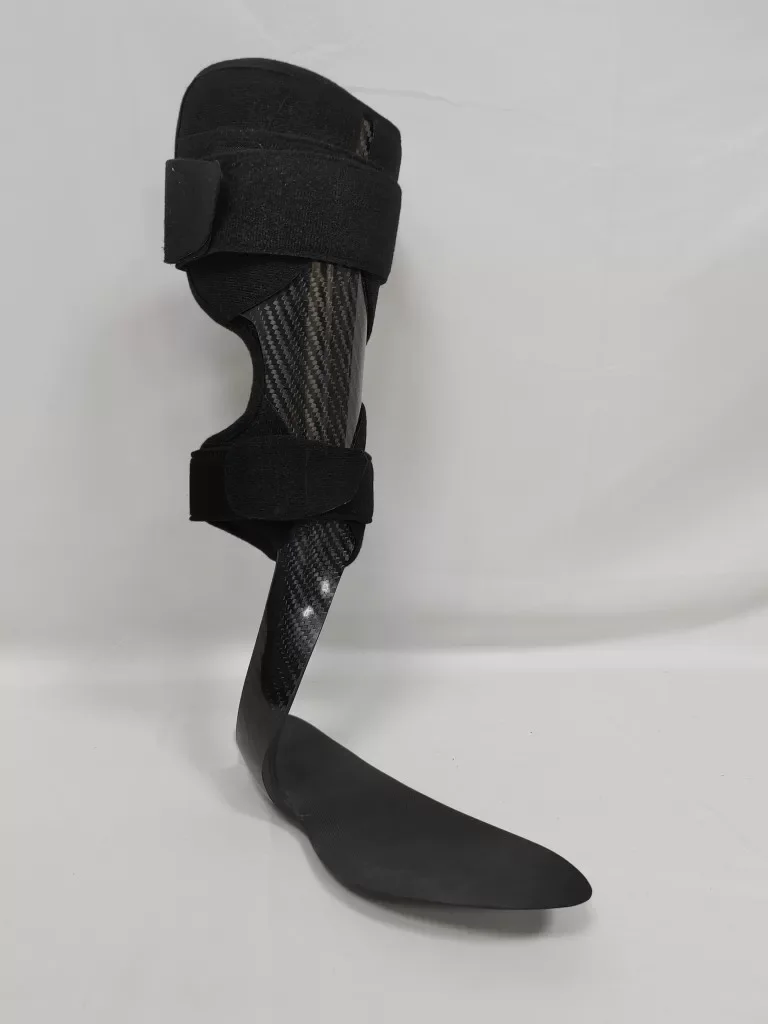 Orthotics Aluminum Fixation Carbon Fiber Ankle Foot Orthosis AFO Foot Drop Brace Support For Men Women Stroke In Stock