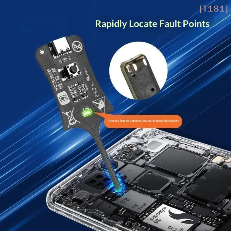 [E] YCS Tester Inductance Tester Electromagnetic Induction Rapid Fault Motherboard Quick Fault Check PCB Repair Tools