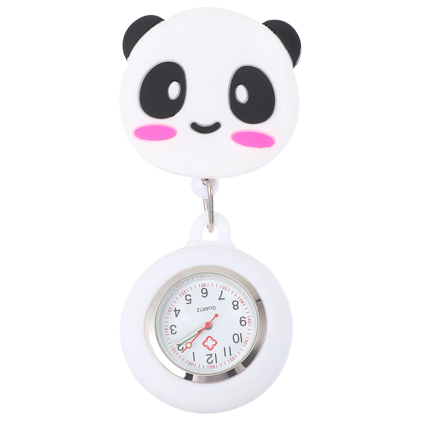 Panda Hanging Watch Stretchable Soft Chest Watch Lovely Modelling Exquisite Texture Easy to Carry Suitable for Multiple