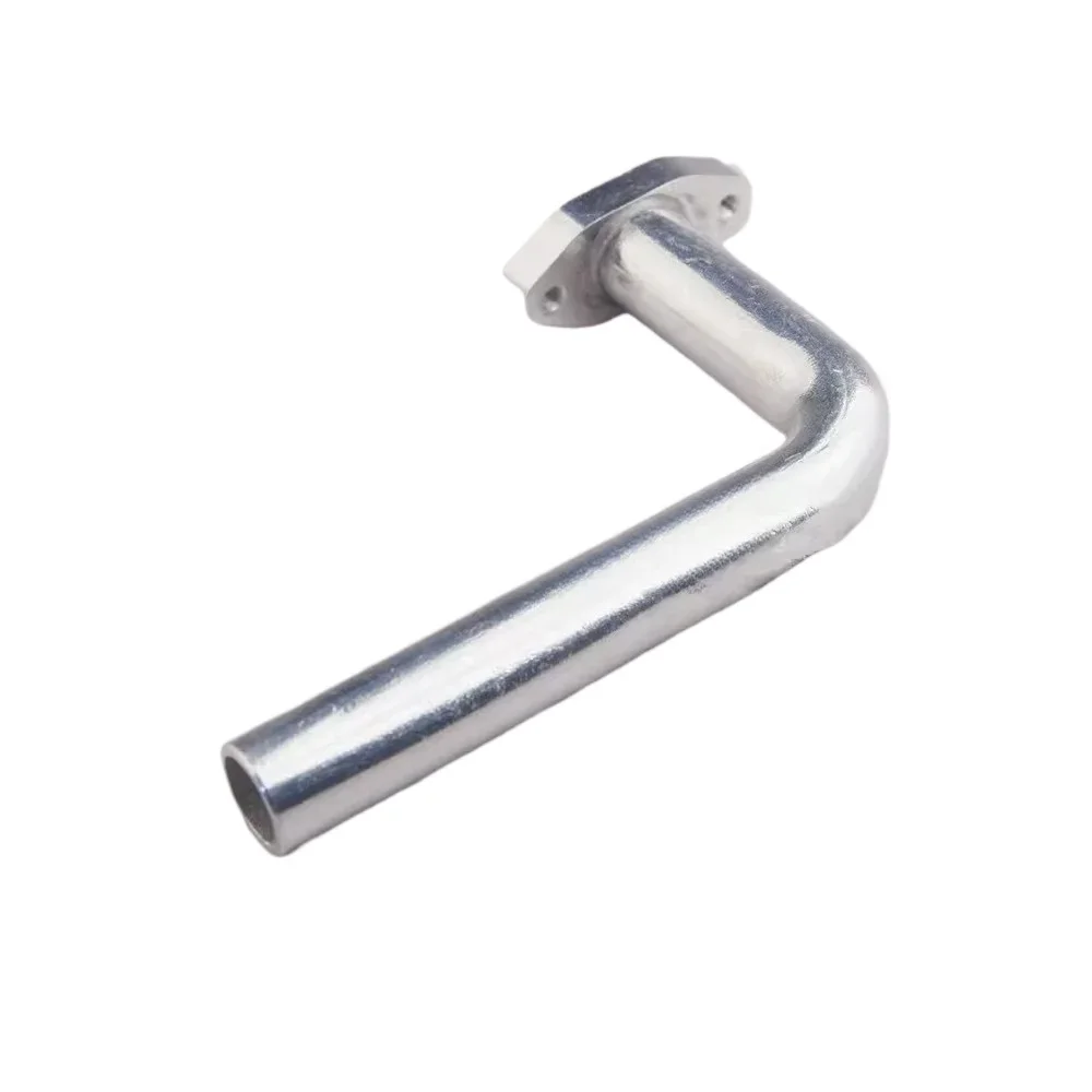 NF GP15 GP18 Methanol Engine 90 Degree Metal Exhaust Bend 105mm Long M3 Thread Aluminum RC Boat Engine Exhaust Bend Accessory