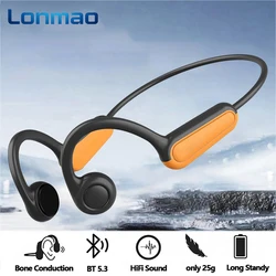 Xiaomi Mijia kemik iletim kulaklık Bluetooth 5.3 spor kablosuz kulaklıklar kulak kancası için su geçirmez koşu sürüş
