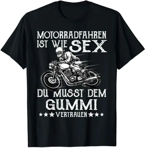 

Neu Herren Motorradfahren ist wie S x Geschenk - Motorrad - Motiv Männer T-Shirt