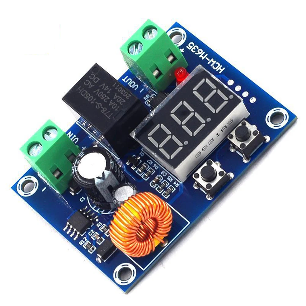 XH-M609 Low Voltage Disconnect Switch Cut Off DC 12-36V Digital LED Display Over Discharge Protect For 12-36V Lithium Battery