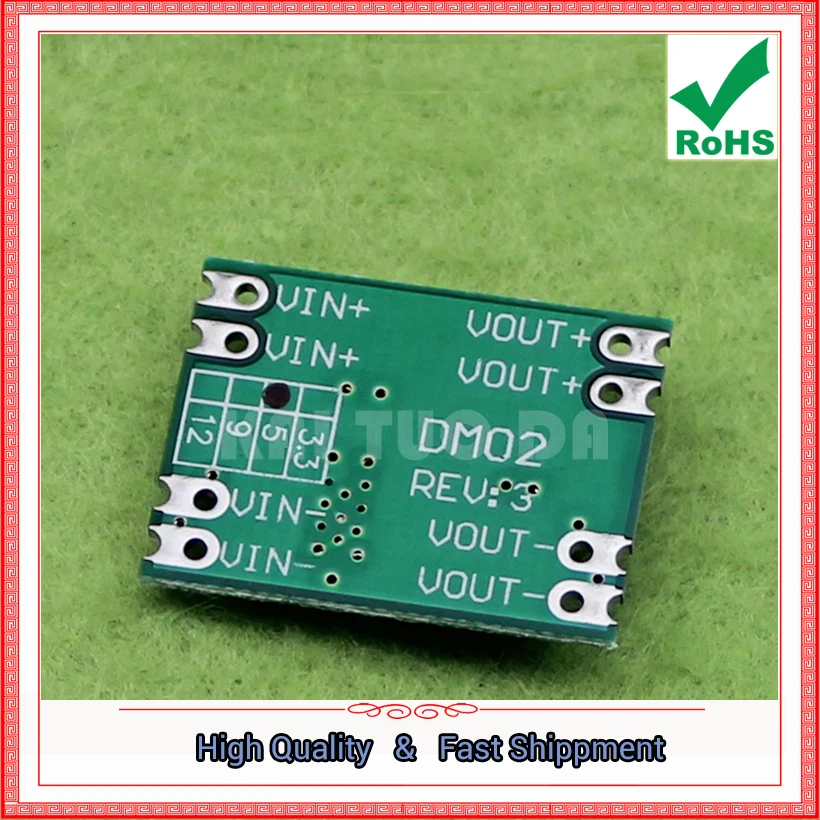 DC-DC Power Supply Module 3A High Current step-down BUCK Module 3.3V Output (5V 9V 12V Output Can Be choosen)